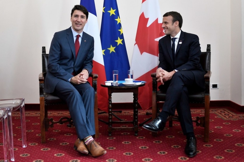 Los calcetines en Canadá son más que calcetines: las 11 parejas brillantes de Justin Trudeau Los calcetines en Canadá son más que calcetines: las 11 parejas brillantes de Justin Trudeau