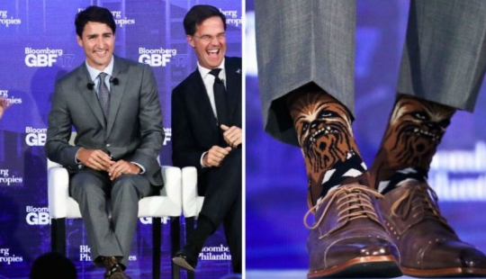 Los calcetines en Canadá son más que calcetines: las 11 parejas brillantes de Justin Trudeau Los calcetines en Canadá son más que calcetines: las 11 parejas brillantes de Justin Trudeau
