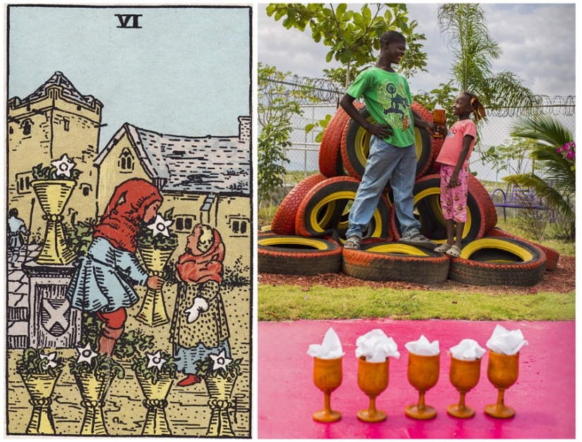 Los habitantes de Haití han dado vida a las misteriosas cartas del Tarot