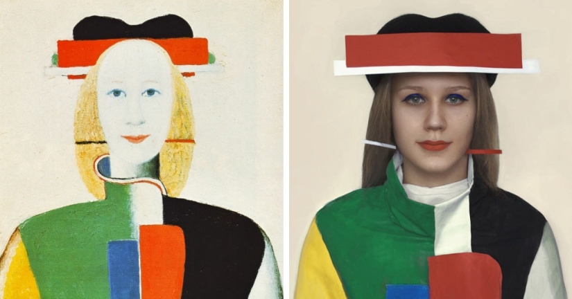 Los internautas recrean pinturas sin pinceles y pinturas, mostrando su visión de las obras maestras del pasado