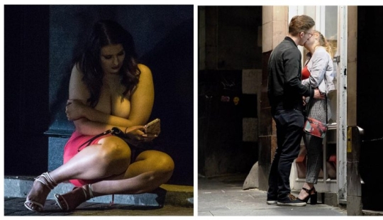 Los últimos románticos: amor, juventud y alcohol en las calles del Reino Unido en el día de San Valentín