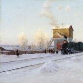 Los Montes Urales en las pinturas de artistas rusos.