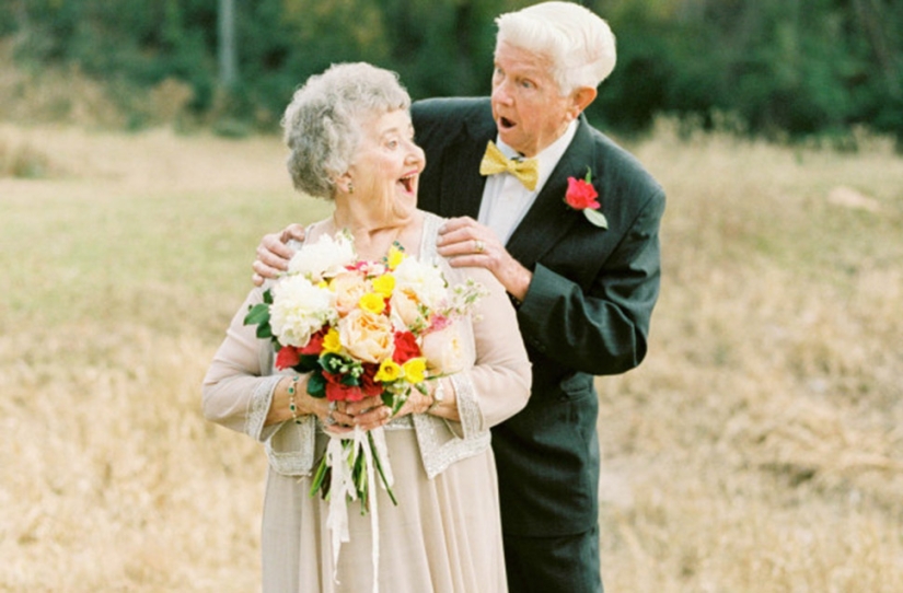 Love does not rust: a photo shoot of lovers who have been married for 63 years