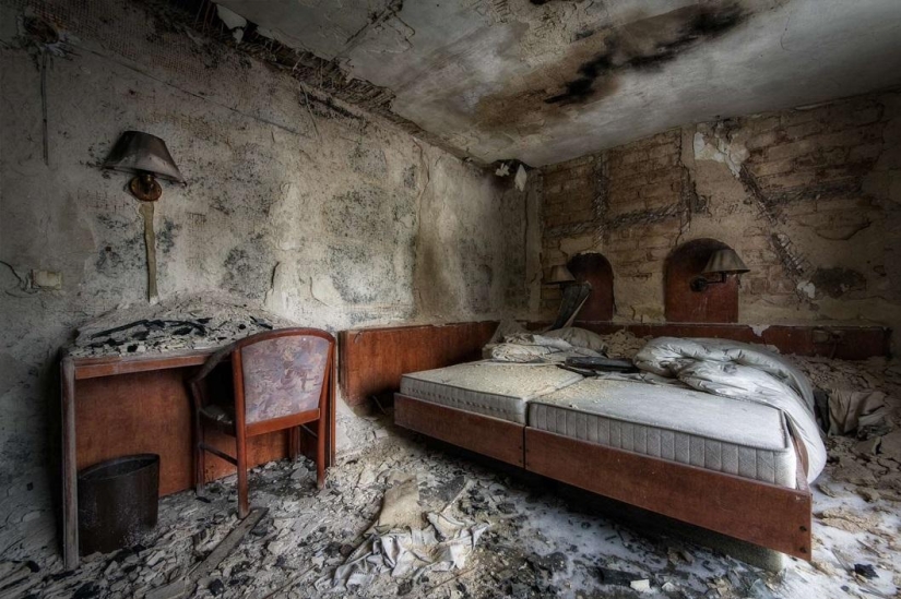 Lugares abandonados en las fotografías de Vincent Jansen