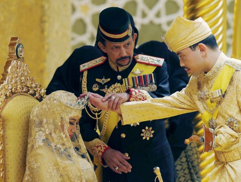 Lujosa boda del futuro sultán de Brunei