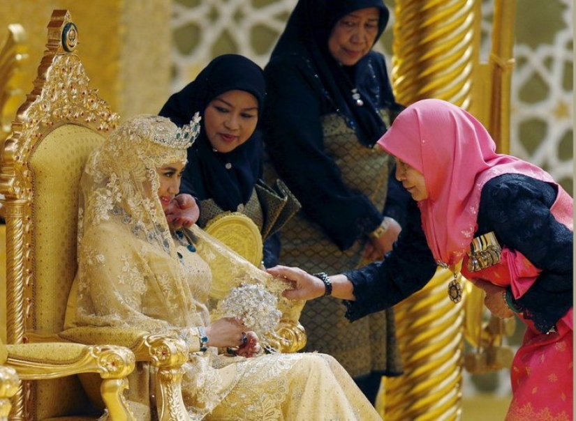 Luxurious wedding of the future Sultan of Brunei