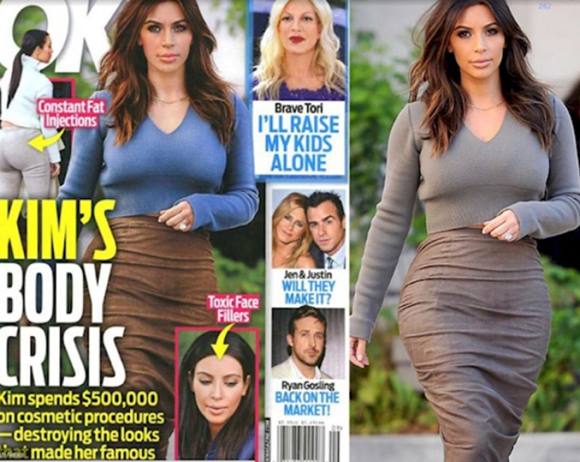 Maestros de photoshop de revistas, a quienes es hora de conducir con trapos sucios