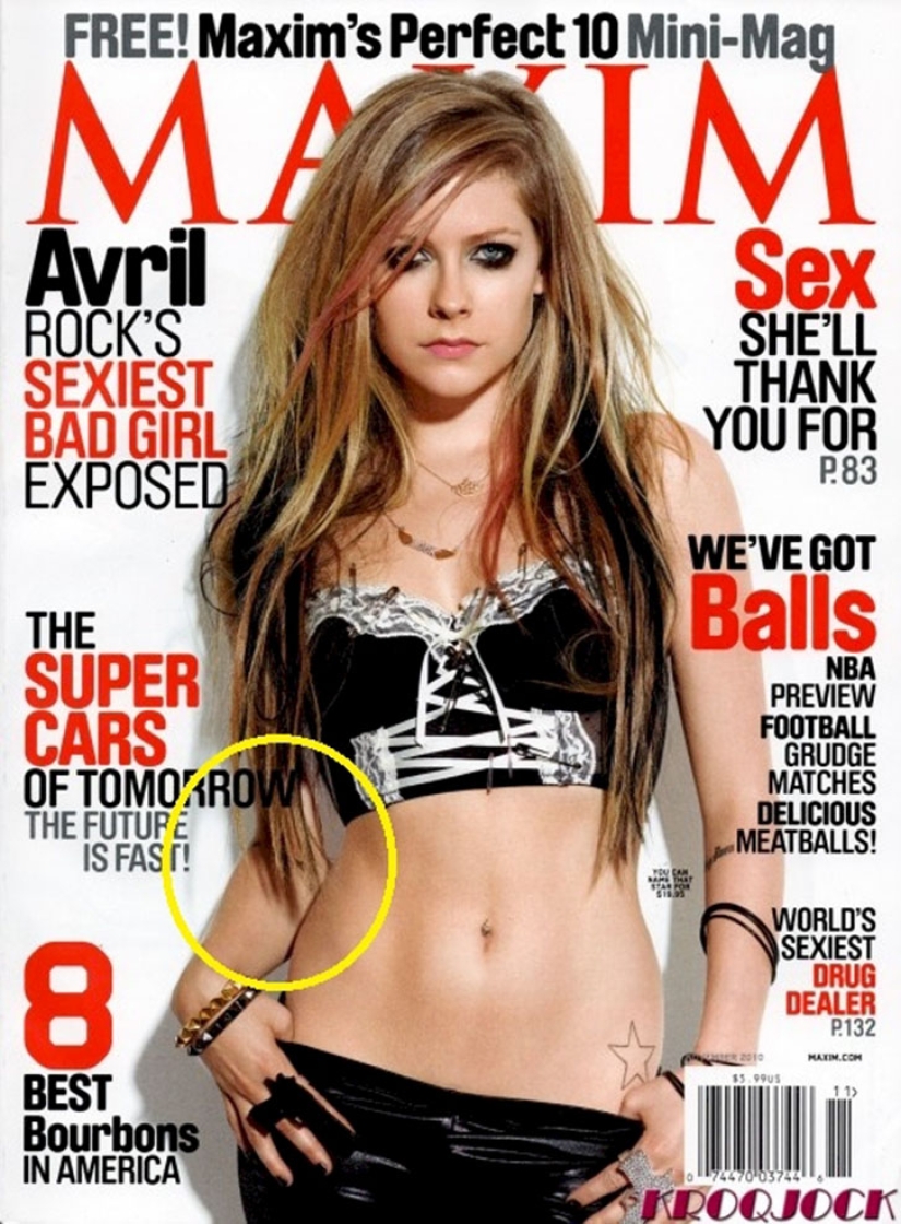 Maestros de photoshop de revistas, a quienes es hora de conducir con trapos sucios