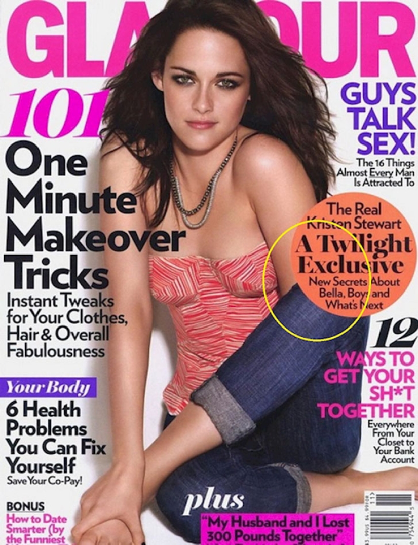 Magazine photoshop masters, whom it's time to drive with filthy rags