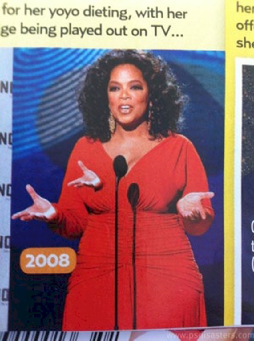 Magazine photoshop masters, whom it's time to drive with filthy rags