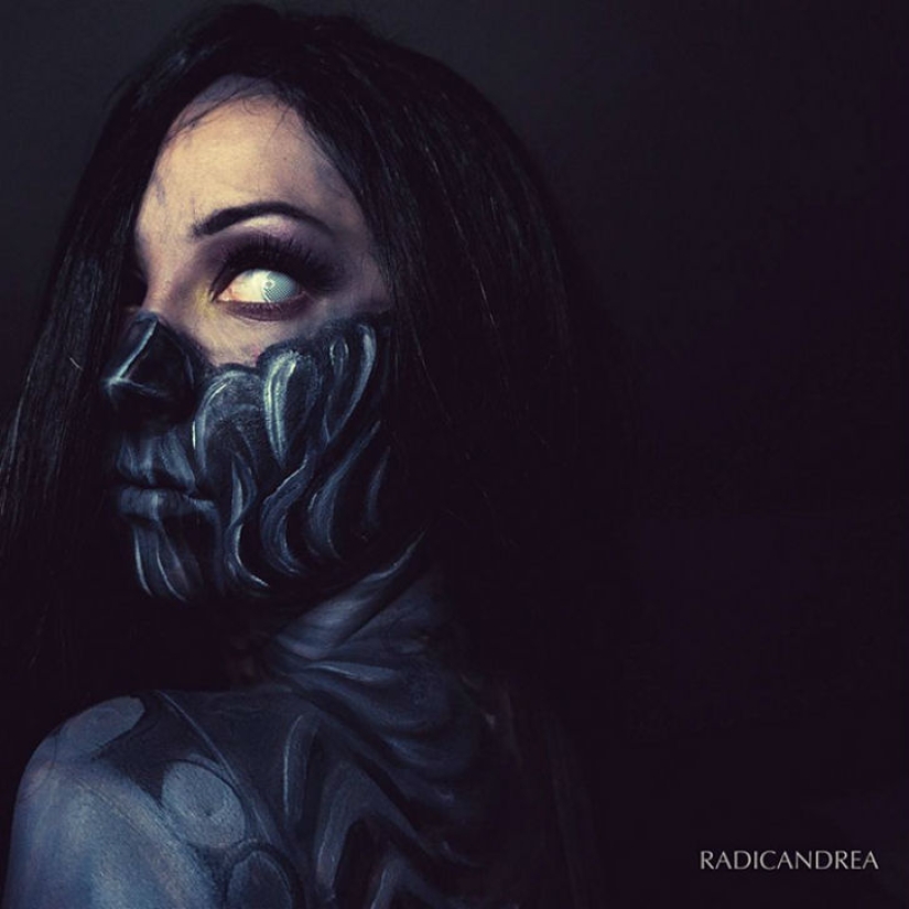 Make-up stylist who will revive your nightmares