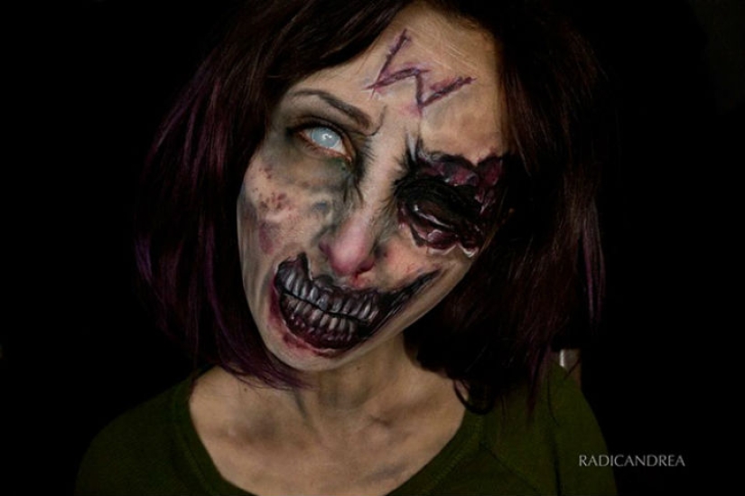 Make-up stylist who will revive your nightmares