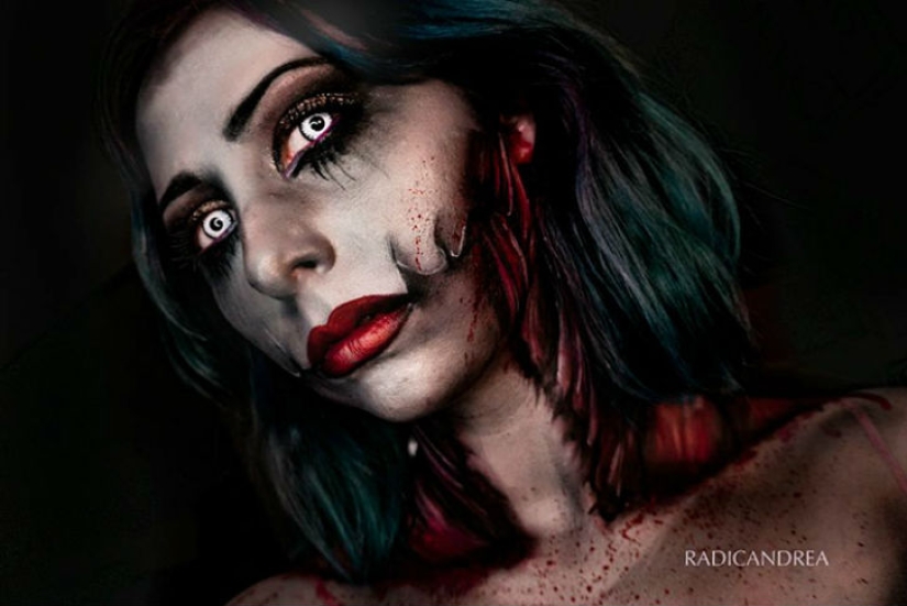 Make-up stylist who will revive your nightmares