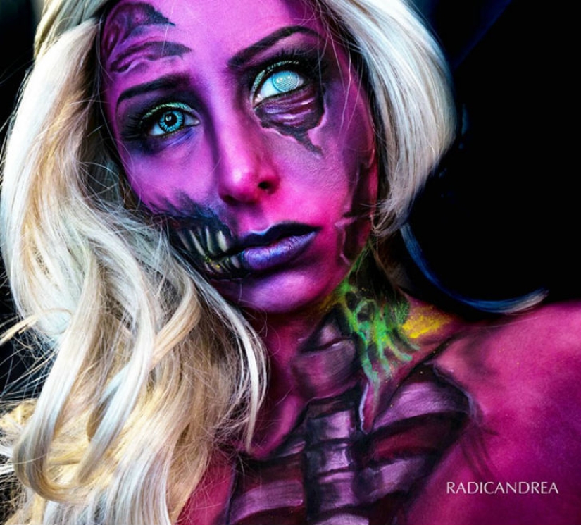 Make-up stylist who will revive your nightmares