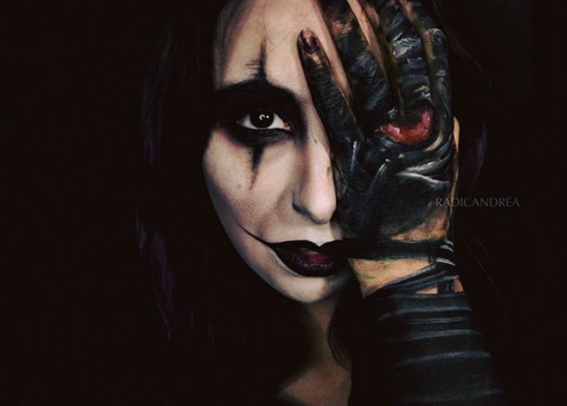 Make-up stylist who will revive your nightmares