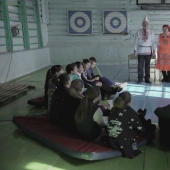 Mari schoolchildren have made a website about their village, where there is almost no Internet