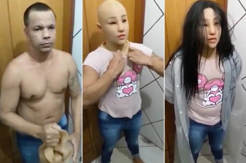 Masks torn off: in Brazil, a drug lord tried to escape from prison by pretending to be his own daughter