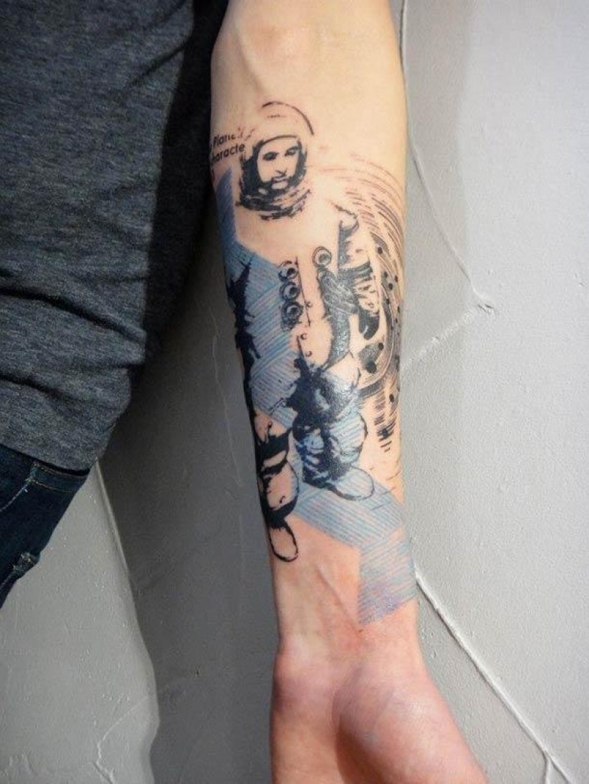 Masterpiece tattoos from a French tattoo artist