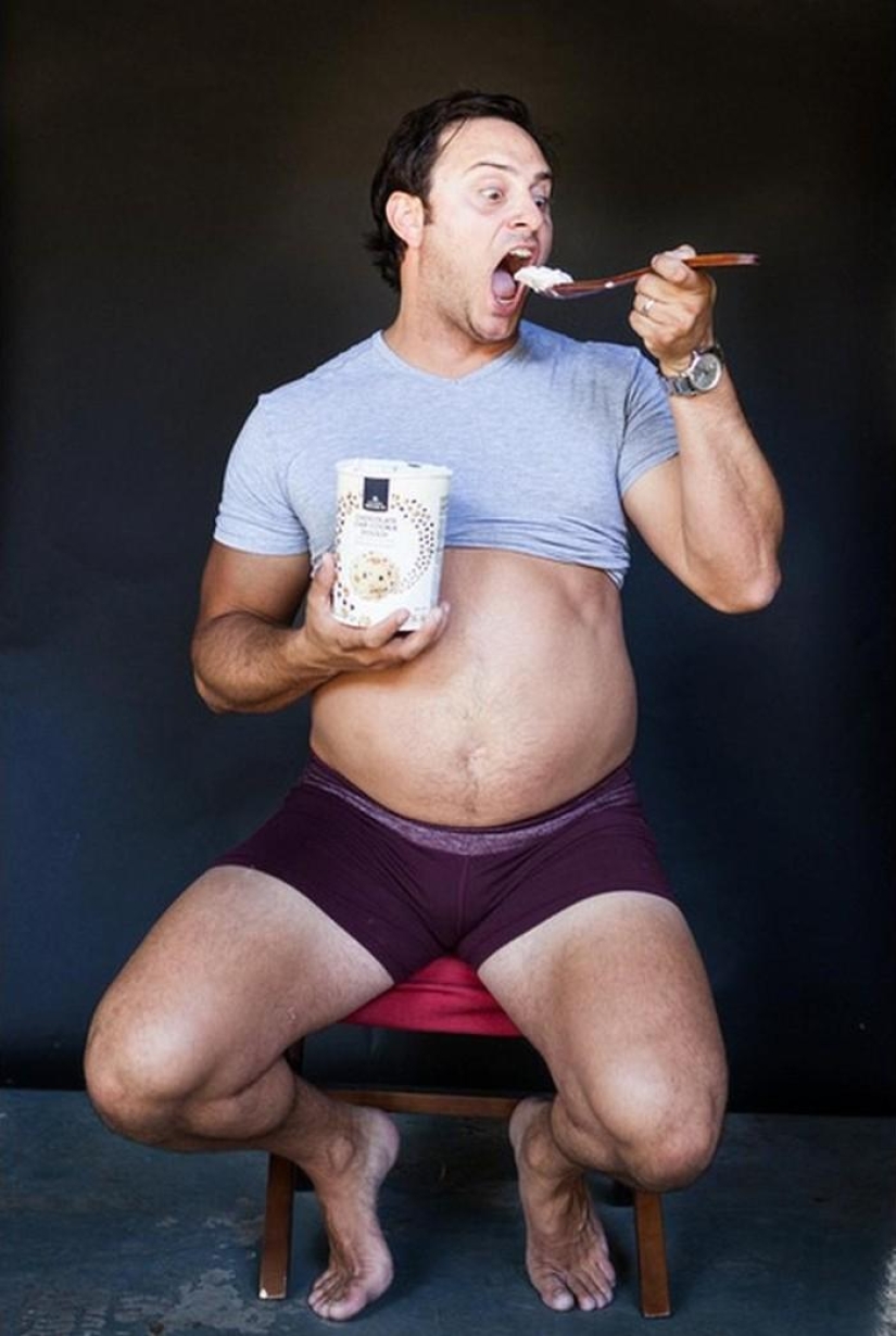 Mi esposa no quería ser fotografiada embarazada, así que lo hice en lugar de ella Mi esposa no quería ser fotografiada embarazada, así que lo hice en lugar de ella