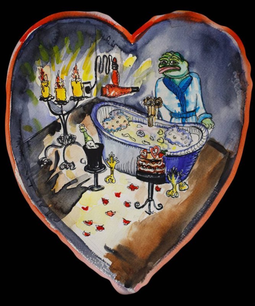 Michelangelo: an artist from St. Petersburg creates copies of world masterpieces with an Internet meme Michelangelo: an artist from St. Petersburg creates copies of world masterpieces with an Internet meme