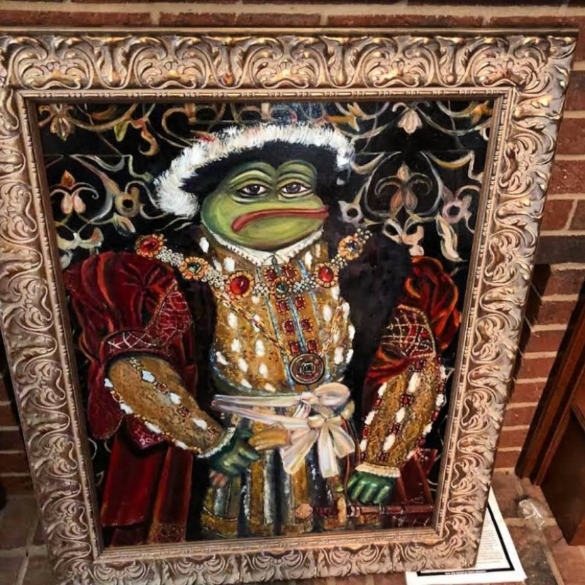 Michelangelo: an artist from St. Petersburg creates copies of world masterpieces with an Internet meme Michelangelo: an artist from St. Petersburg creates copies of world masterpieces with an Internet meme