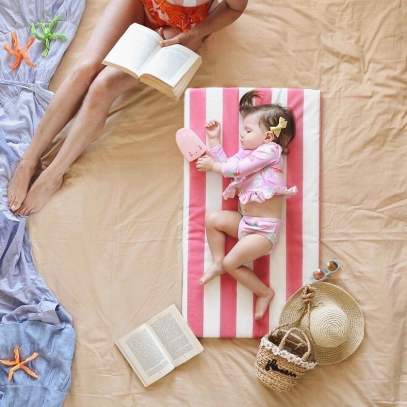 Mientras duermes: la mágica serie de fotos de una madre francesa Mientras duermes: la mágica serie de fotos de una madre francesa