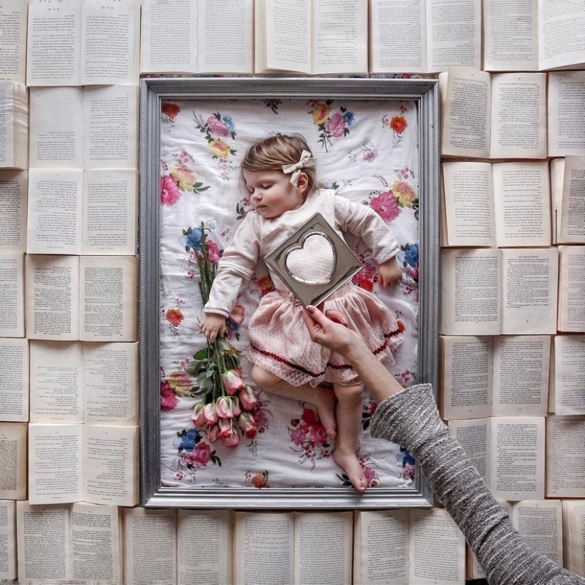 Mientras duermes: la mágica serie de fotos de una madre francesa Mientras duermes: la mágica serie de fotos de una madre francesa