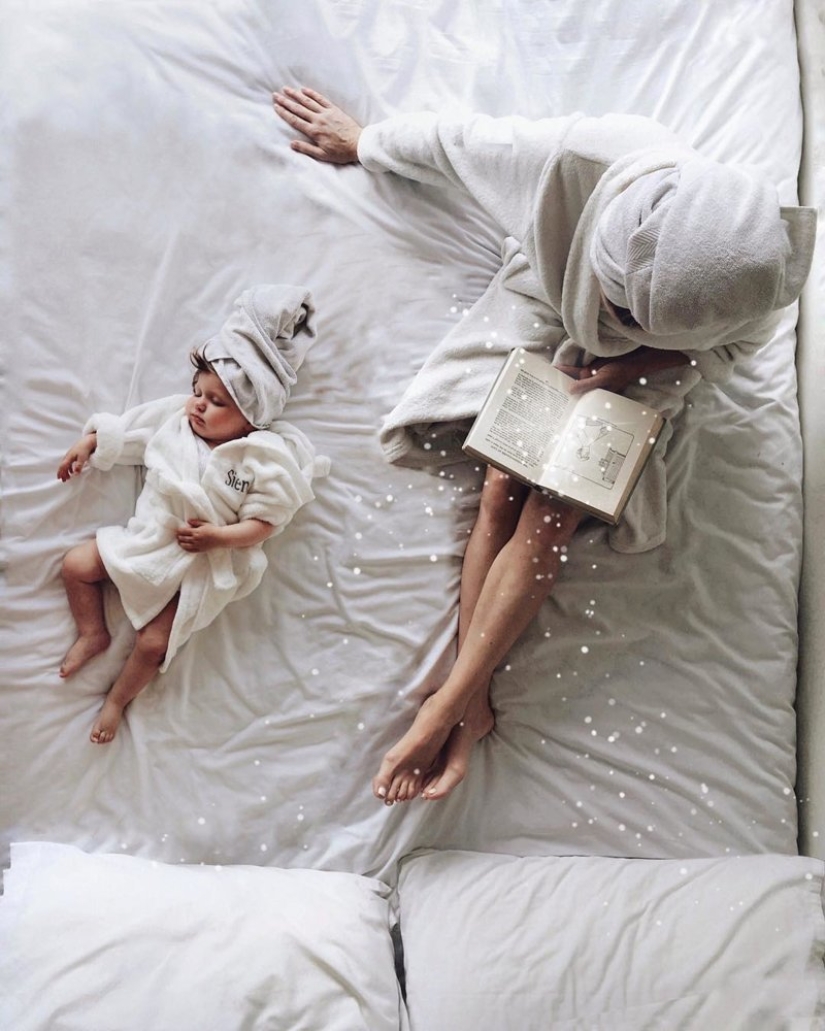 Mientras duermes: la mágica serie de fotos de una madre francesa Mientras duermes: la mágica serie de fotos de una madre francesa