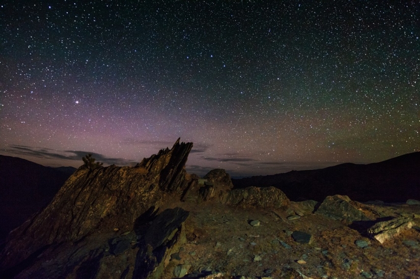 Millions of stars over Altai Millions of stars over Altai