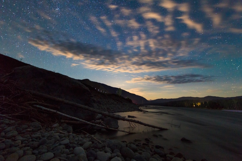 Millions of stars over Altai Millions of stars over Altai
