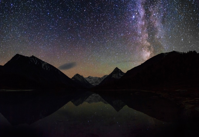 Millions of stars over Altai Millions of stars over Altai