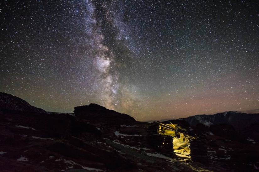 Millones de estrellas sobre Altai