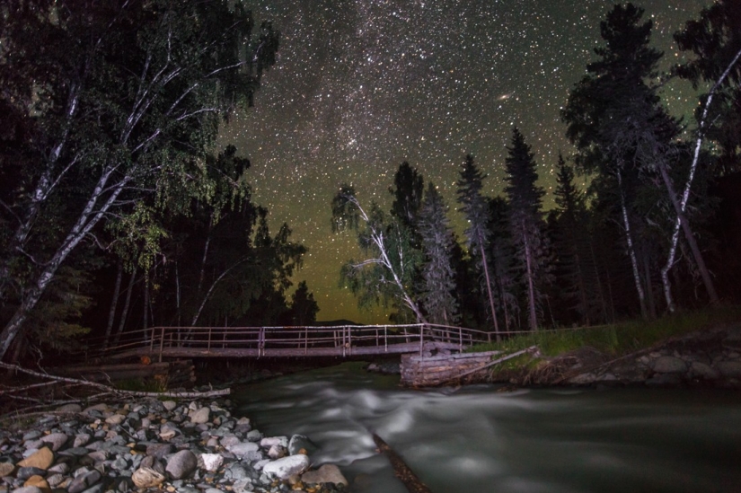 Millones de estrellas sobre Altai