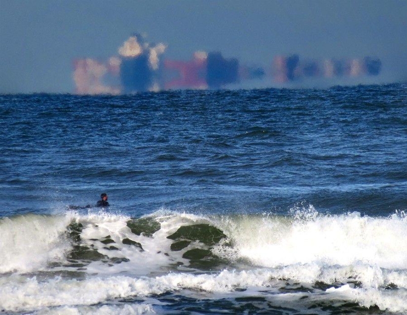 Mirage — when nature deceives