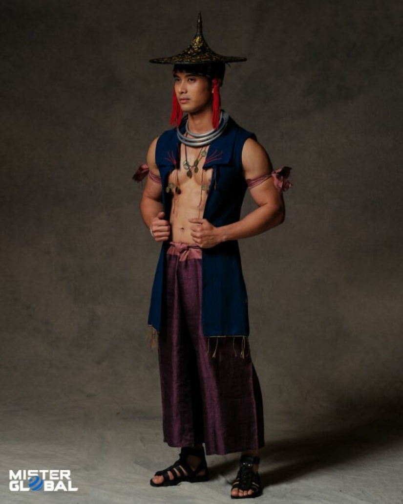 Mister Global 2021 contestants dressed in national costumes and look like video game bosses Mister Global 2021 contestants dressed in national costumes and look like video game bosses