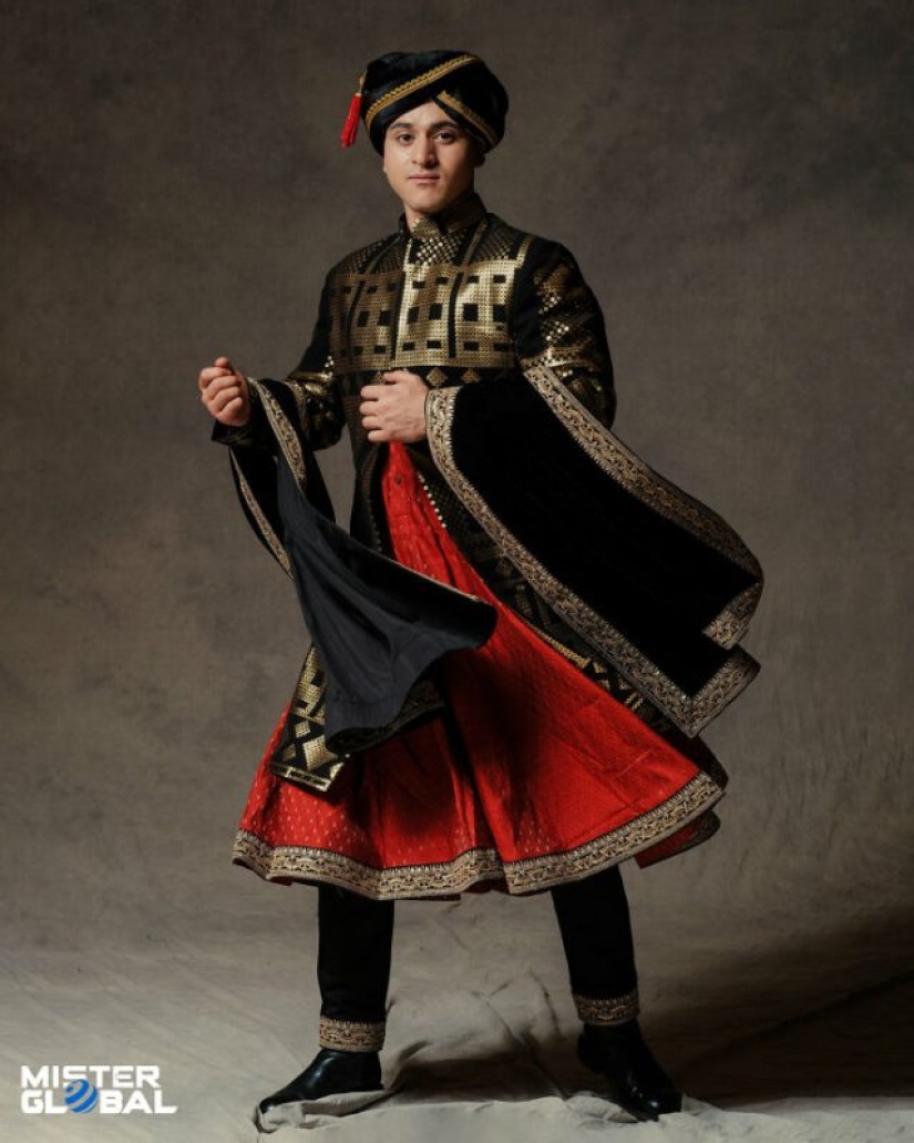 Mister Global 2021 contestants dressed in national costumes and look like video game bosses Mister Global 2021 contestants dressed in national costumes and look like video game bosses