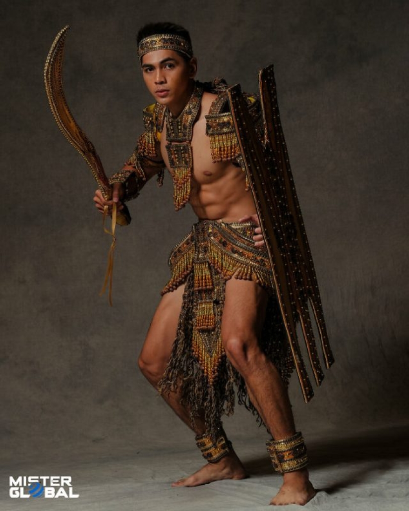 Mister Global 2021 contestants dressed in national costumes and look like video game bosses Mister Global 2021 contestants dressed in national costumes and look like video game bosses