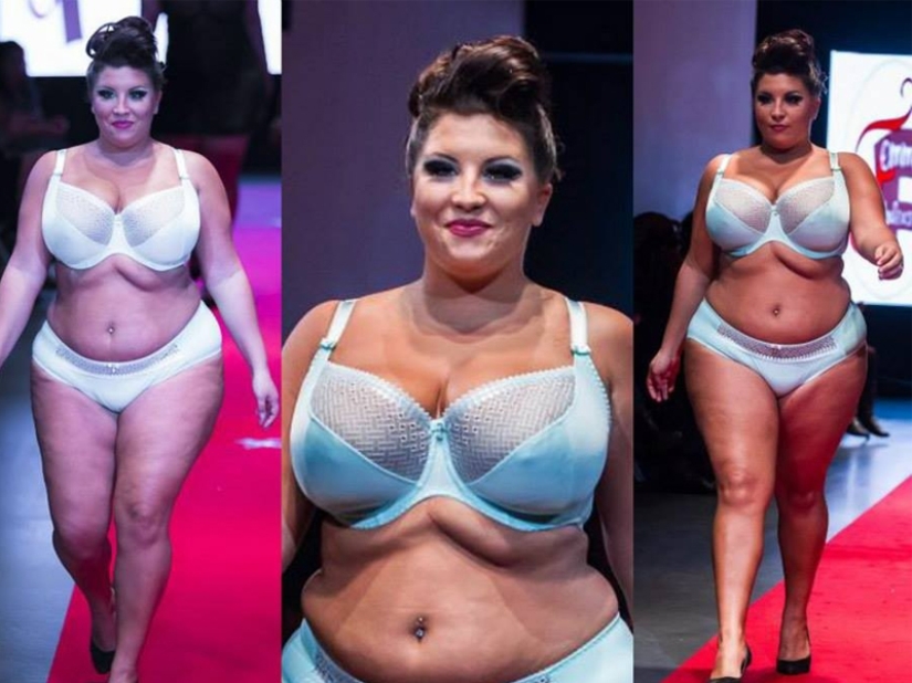 Modelos con peso a partir de 100 kg. en las pasarelas de París