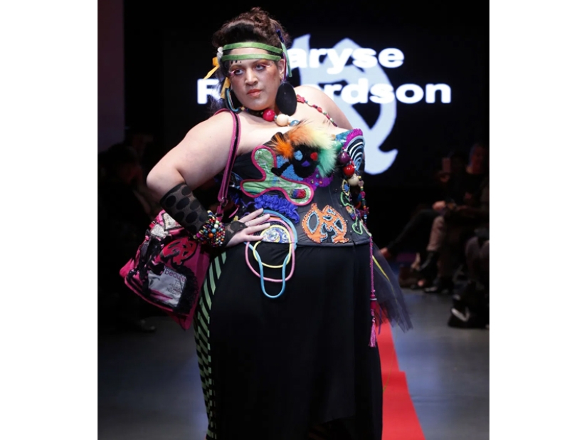 Models weighing from 100 kg. on the catwalks of Paris