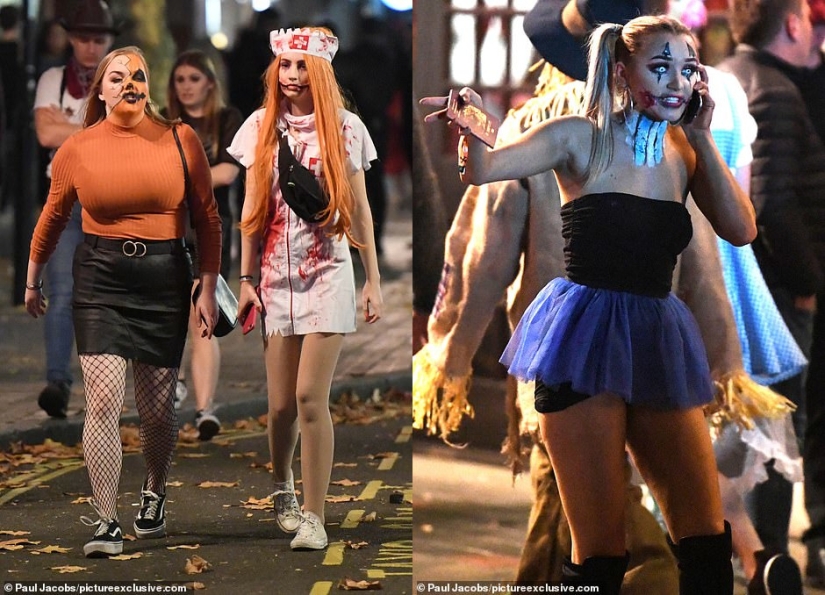 Montañas de basura, asistentes a fiestas borrachos y un mar de alcohol: las repugnantes consecuencias de Halloween en Gran Bretaña