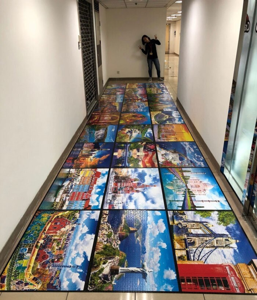 More than 50 thousand pieces: Kodak has released the world's largest puzzle More than 50 thousand pieces: Kodak has released the world's largest puzzle
