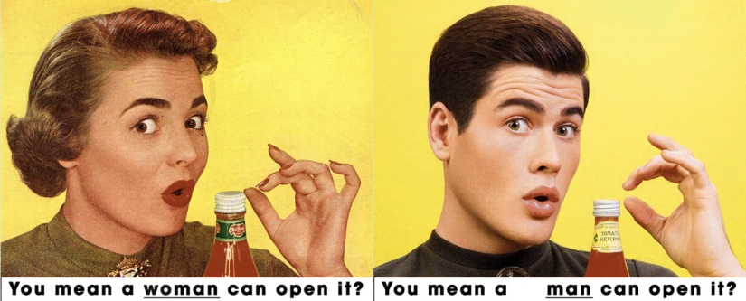 "Muéstrale que es un mundo de mujeres": un fotógrafo libanés reemplazó a las mujeres en un viejo anuncio sexista con hombres "Muéstrale que es un mundo de mujeres": un fotógrafo libanés reemplazó a las mujeres en un viejo anuncio sexista con hombres