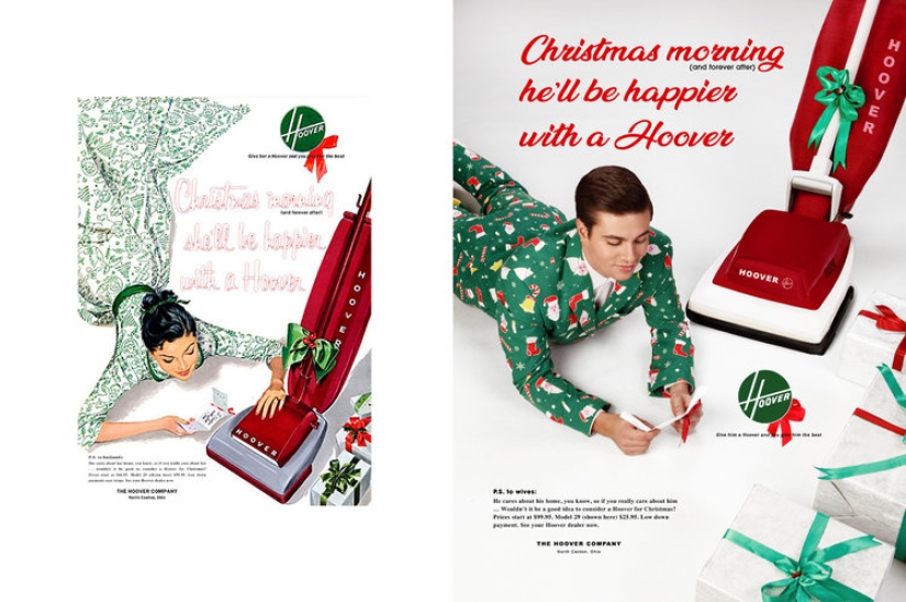 "Muéstrale que es un mundo de mujeres": un fotógrafo libanés reemplazó a las mujeres en un viejo anuncio sexista con hombres "Muéstrale que es un mundo de mujeres": un fotógrafo libanés reemplazó a las mujeres en un viejo anuncio sexista con hombres