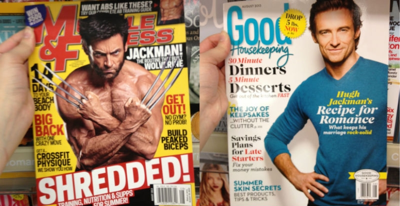 "Muscular peludo": Reddit mostró la diferencia entre el gusto masculino y femenino en el ejemplo de Hugh Jackman