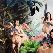 Naked and absurd: illustrations by Vietnamese artist Nguyen Xuanhui