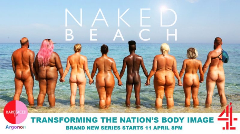 Naked body is a useful thing: models with curvy shapes take part in a new British reality show