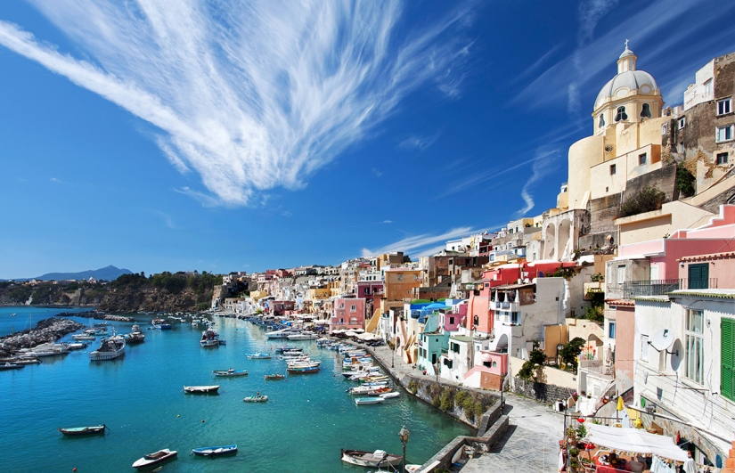 Naples Awakens the Five Senses