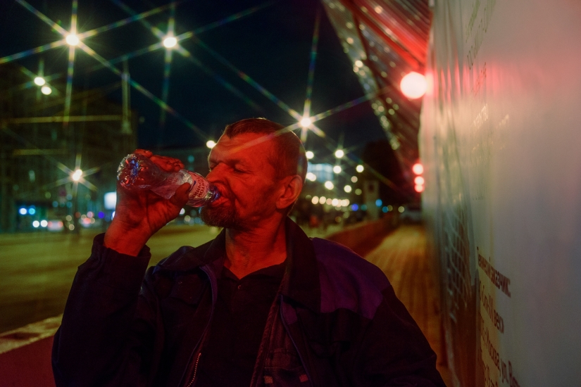 Neon cyberpunk fantasy: the outskirts of Moscow as you have never seen them Neon cyberpunk fantasy: the outskirts of Moscow as you have never seen them