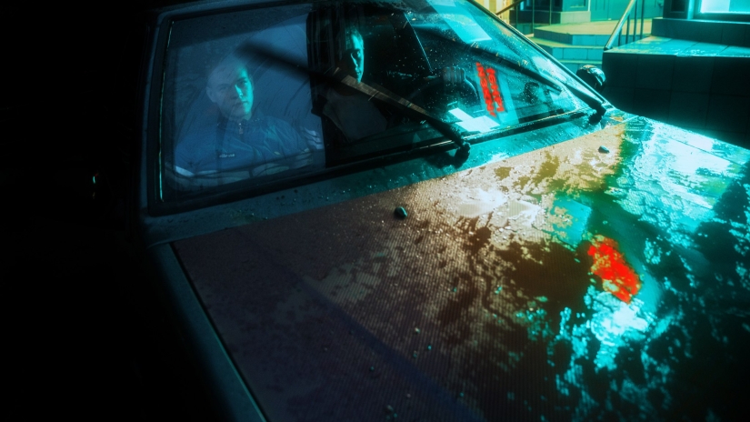 Neon cyberpunk fantasy: the outskirts of Moscow as you have never seen them Neon cyberpunk fantasy: the outskirts of Moscow as you have never seen them