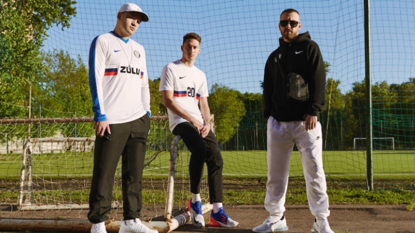 New Balance presented the Russian-inspired collection of sneakers "Caviar and Vodka" New Balance presented the Russian-inspired collection of sneakers "Caviar and Vodka"